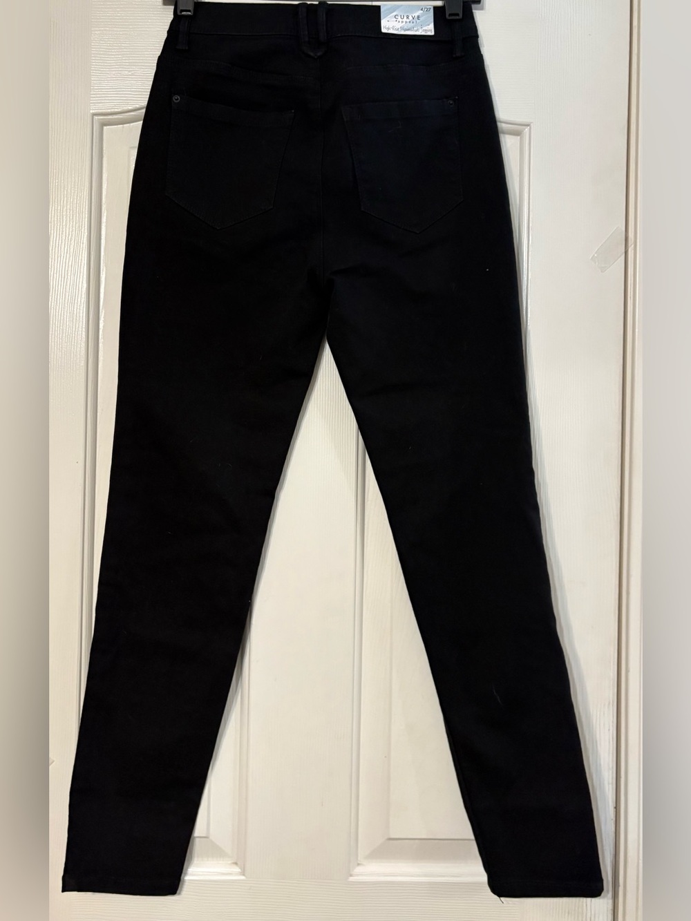 Curve Appeal Women’s Black Skinny Jeans - Sleek Fitted Style